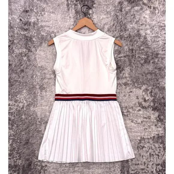 Free People Movement Dress Medium Womens You Got Served White Tennis - Picture 3 of 8